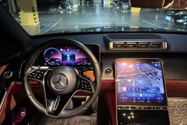 Used Mercedes-Benz S-Class 2022 Revised S 400 L Business Version Audio And AC Panel