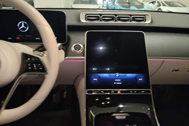 Used Mercedes-Benz S-Class 2022 Revised S 400 L Business Version Audio And AC Panel
