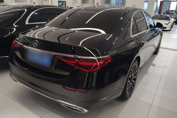 Used Mercedes-Benz S-Class 2022 Revised S 400 L Business Version Rear Right 45 Deg