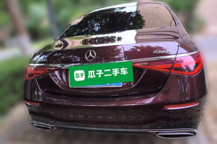 Used Mercedes-Benz S-Class 2022 Refresh S 450 L 4MATIC Rear
