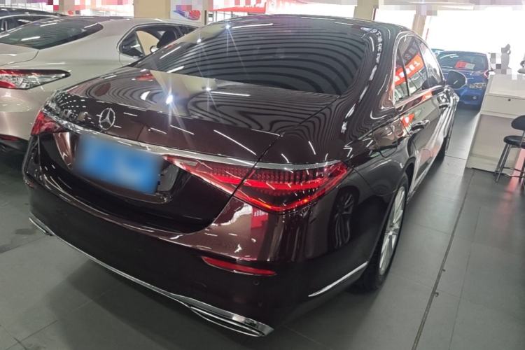 Used Mercedes-Benz S-Class 2022 Revised S 400 L Business Version Rear Right 45 Deg