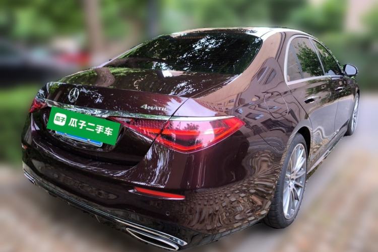 Used Mercedes-Benz S-Class 2022 Refresh S 450 L 4MATIC Rear Right 45 Deg