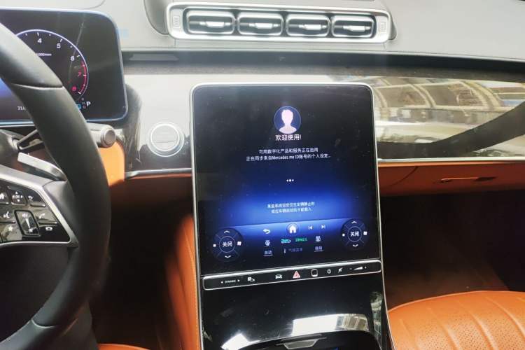 Used Mercedes-Benz S-Class 2023 Updated S 400 L Luxury Edition Audio And AC Panel