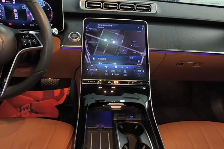 Used Mercedes-Benz S-Class 2023 S 400 L Business Model Audio And AC Panel