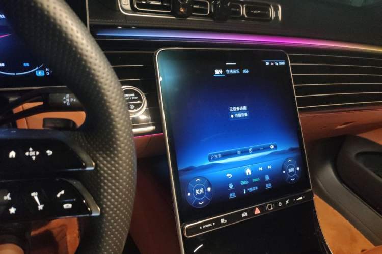 Used Mercedes-Benz S-Class 2023 S 450 L 4MATIC Audio And AC Panel