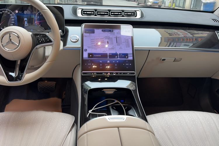 Used Mercedes-Benz S-Class 2023 Updated S 400 L Luxury Edition Audio And AC Panel