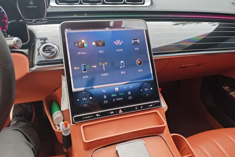 Used Mercedes-Benz S-Class 2023 Updated S 400 L Business Version Audio And AC Panel