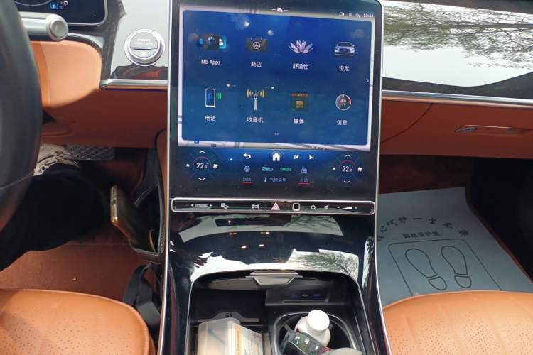 Used Mercedes-Benz S-Class 2023 S 400 L Luxury Model Audio And AC Panel