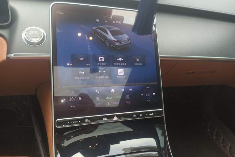 Used Mercedes-Benz S-Class 2023 Updated S 400 L Business Version Audio And AC Panel
