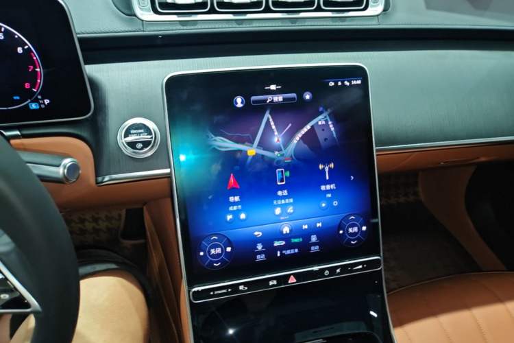Used Mercedes-Benz S-Class 2023 S 400 L Business Model Audio And AC Panel