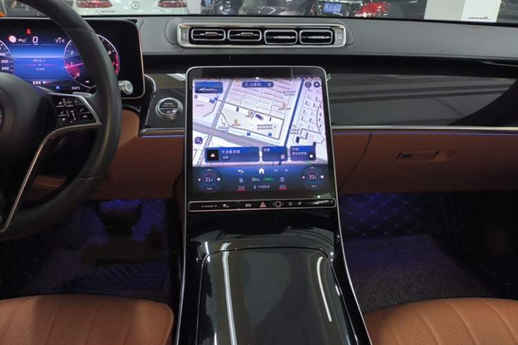 Used Mercedes-Benz S-Class 2023 Updated S 400 L Luxury Edition Audio And AC Panel