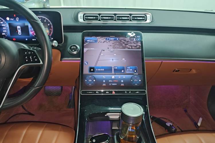 Used Mercedes-Benz S-Class 2023 Updated S 400 L Business Version Audio And AC Panel