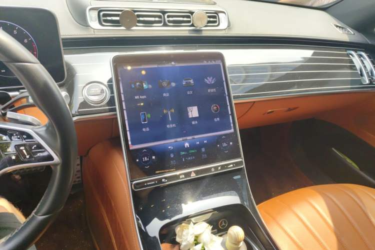 Used Mercedes-Benz S-Class 2023 Updated S 400 L Business Version Audio And AC Panel