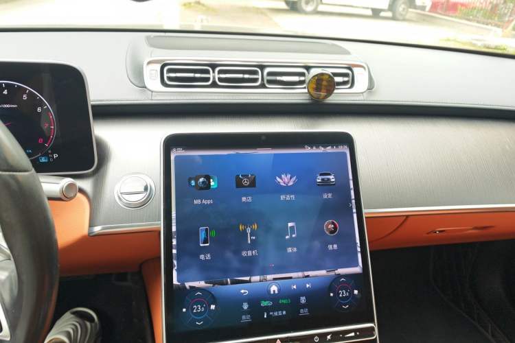 Used Mercedes-Benz S-Class 2023 Updated S 400 L Business Version Audio And AC Panel