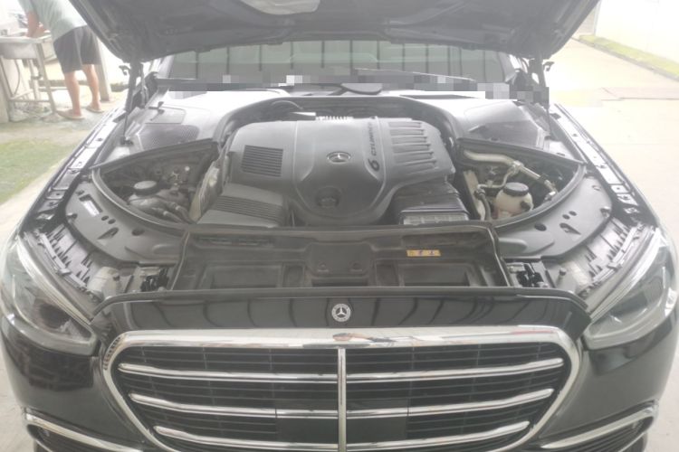 Used Mercedes-Benz S-Class 2023 Updated S 400 L Business Version Engine Bay