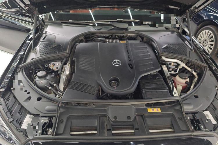 Used Mercedes-Benz S-Class 2023 Updated S 400 L Luxury Edition Engine Bay