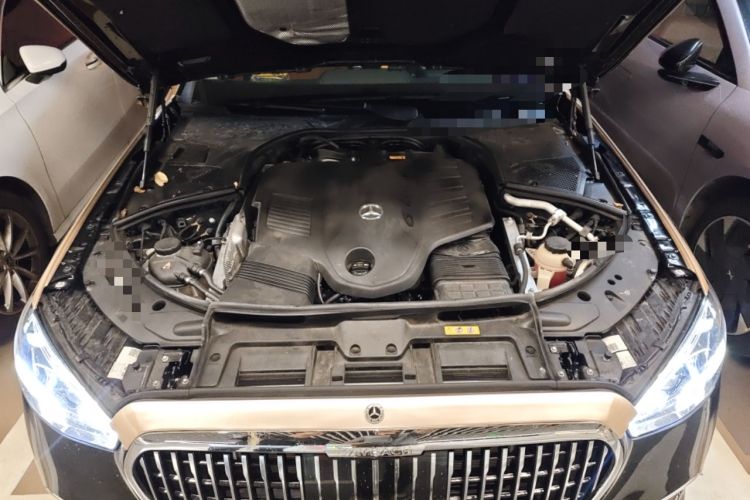 Used Mercedes-Benz S-Class 2023 S 400 L Business Model Engine Bay