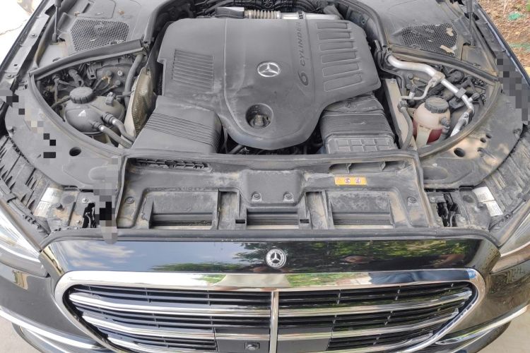 Used Mercedes-Benz S-Class 2023 Updated S 400 L Luxury Edition Engine Bay