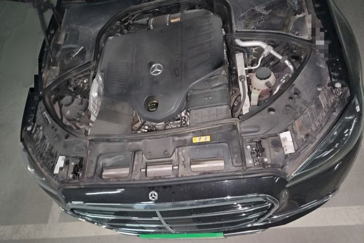 Used Mercedes-Benz S-Class 2023 Updated S 400 L Luxury Edition Engine Bay