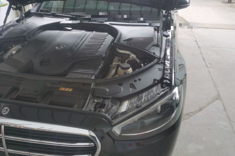 Used Mercedes-Benz S-Class 2023 Updated S 400 L Business Version Engine Bay Left