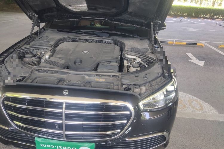 Used Mercedes-Benz S-Class 2023 Updated S 400 L Luxury Edition Engine Bay Left