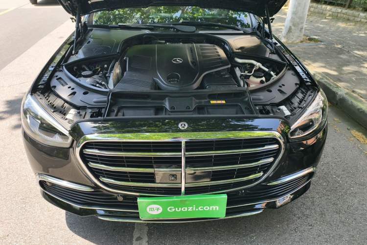 Used Mercedes-Benz S-Class 2023 S 400 L Business Model Engine Bay