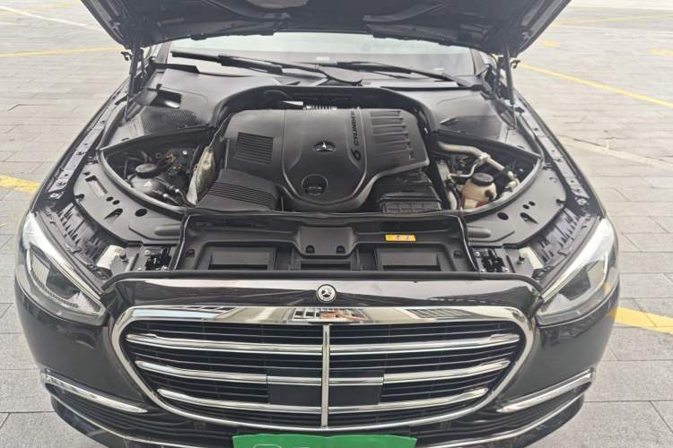 Used Mercedes-Benz S-Class 2023 Updated S 400 L Business Version Engine Bay