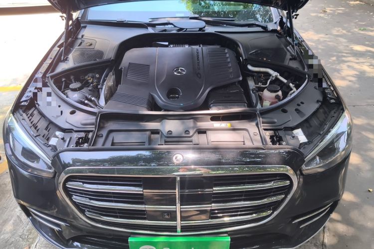 Used Mercedes-Benz S-Class 2023 S 450 L 4MATIC Engine Bay
