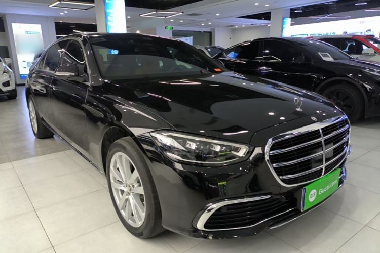 Used Mercedes-Benz S-Class 2023 S 400 L Business Model Front Right 45 Deg