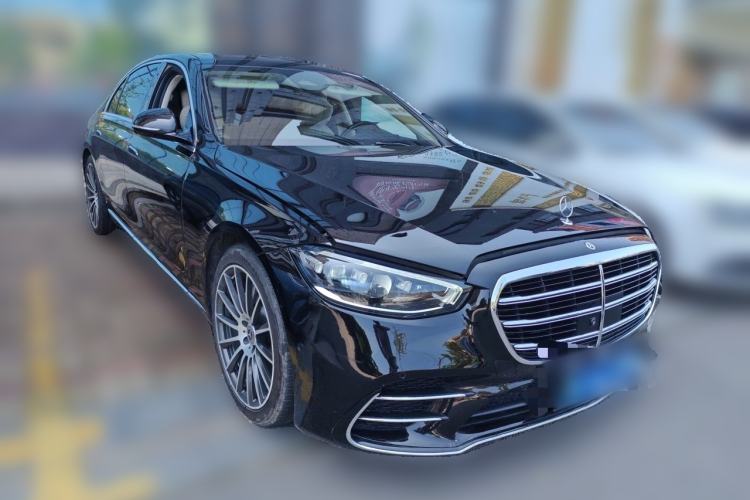 Used Mercedes-Benz S-Class 2023 S 400 L Luxury Model Front Right 45 Deg