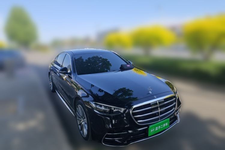 Used Mercedes-Benz S-Class 2023 S 450 L 4MATIC Front Right 45 Deg