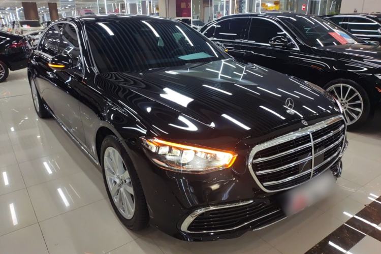 Used Mercedes-Benz S-Class 2023 S 400 L Business Model Front Right 45 Deg