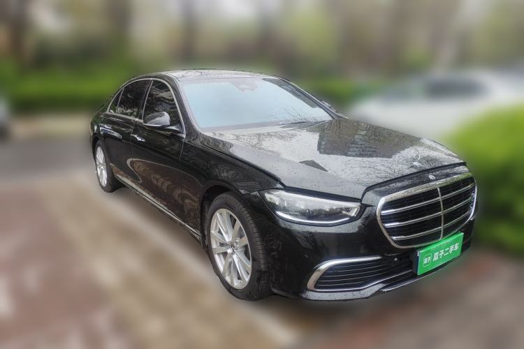 Used Mercedes-Benz S-Class 2023 S 400 L Business Model Front Right 45 Deg
