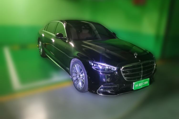 Used Mercedes-Benz S-Class 2023 Restyled S 450 L 4MATIC Front Right 45 Deg