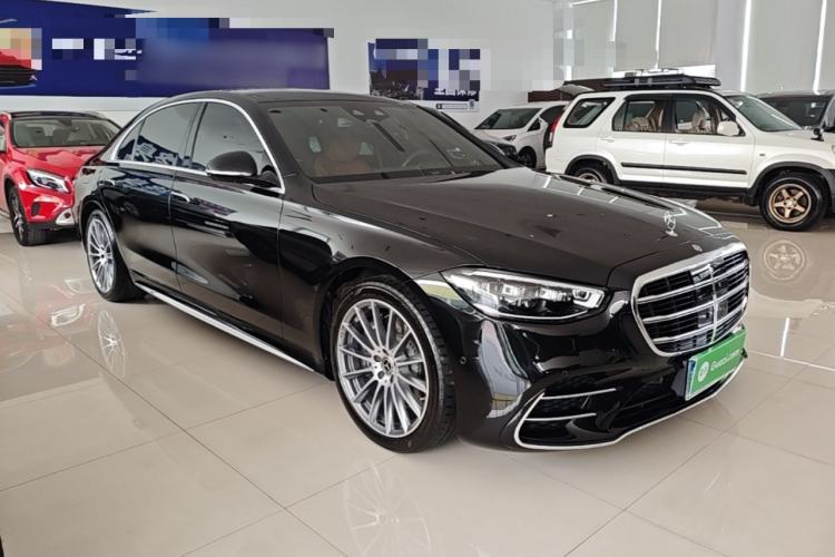 Used Mercedes-Benz S-Class 2023 Restyled S 450 L 4MATIC Front Right 45 Deg