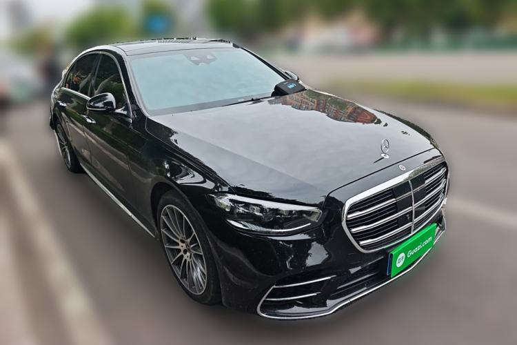Used Mercedes-Benz S-Class 2023 Restyled S 450 L 4MATIC Front Right 45 Deg