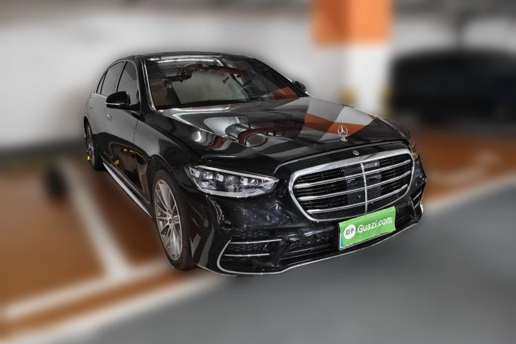 Used Mercedes-Benz S-Class 2023 S 450 L 4MATIC Front Right 45 Deg