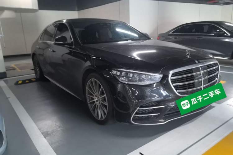 Used Mercedes-Benz S-Class 2023 S 450 L 4MATIC Front Right 45 Deg