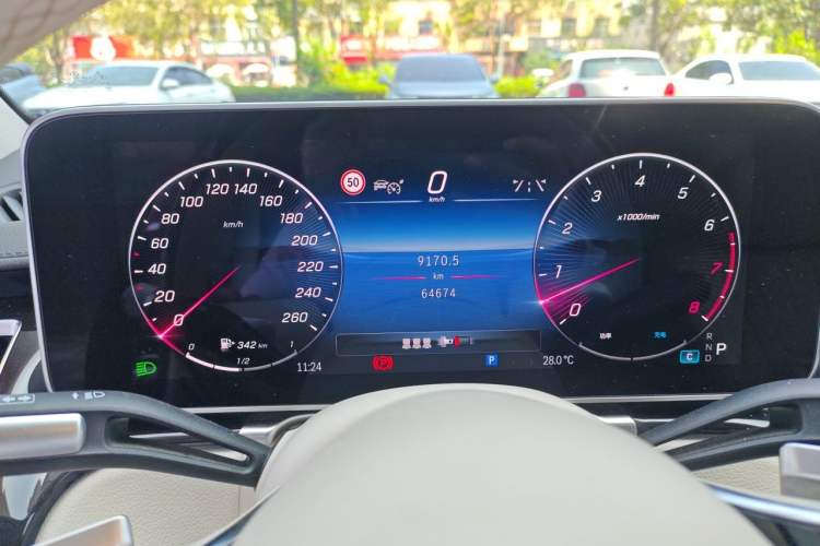 Used Mercedes-Benz S-Class 2023 S 400 L Luxury Model Instrument Cluster