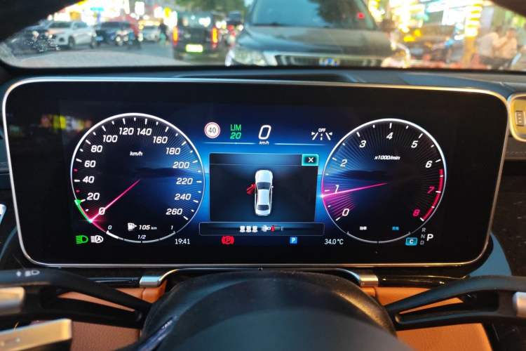Used Mercedes-Benz S-Class 2023 Updated S 400 L Luxury Edition Instrument Cluster