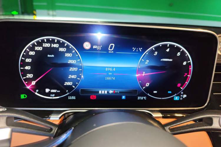 Used Mercedes-Benz S-Class 2023 Updated S 400 L Luxury Edition Instrument Cluster