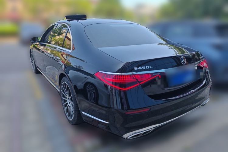 Used Mercedes-Benz S-Class 2023 S 400 L Luxury Model Rear Left 45 Deg