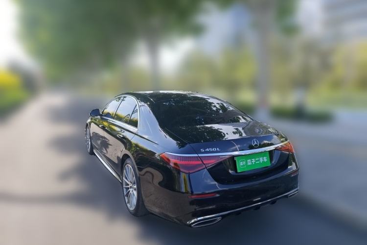 Used Mercedes-Benz S-Class 2023 S 450 L 4MATIC Rear Left 45 Deg