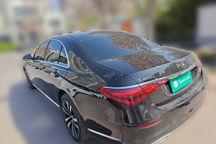 Used Mercedes-Benz S-Class 2023 S 400 L Luxury Model Rear Left 45 Deg