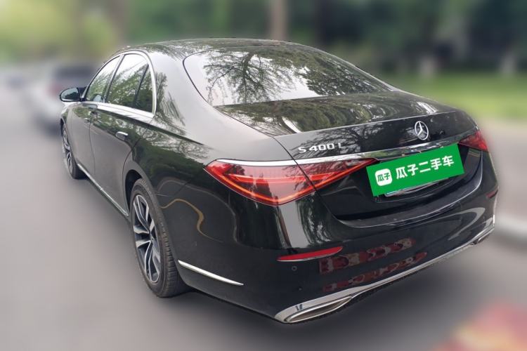 Used Mercedes-Benz S-Class 2023 S 400 L Luxury Model Rear Left 45 Deg