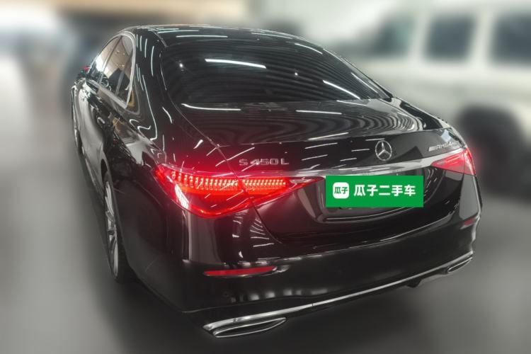 Used Mercedes-Benz S-Class 2023 S 450 L 4MATIC Rear Left 45 Deg