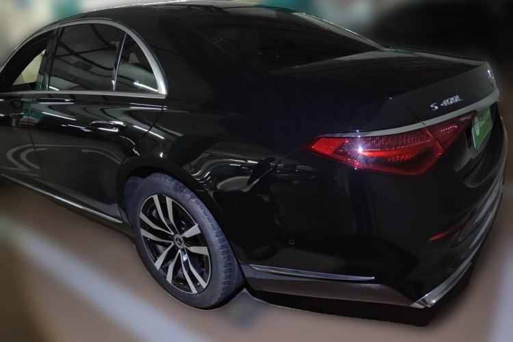 Used Mercedes-Benz S-Class 2023 S 400 L Luxury Model Rear Left 45 Deg