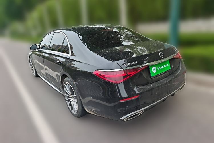 Used Mercedes-Benz S-Class 2023 Restyled S 450 L 4MATIC Rear Left 45 Deg