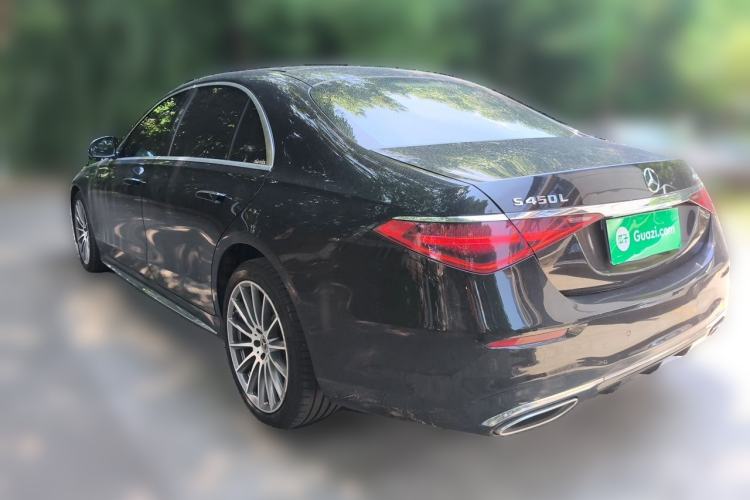 Used Mercedes-Benz S-Class 2023 S 450 L 4MATIC Rear Left 45 Deg