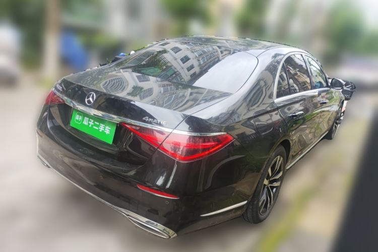 Used Mercedes-Benz S-Class 2023 Updated S 400 L Luxury Edition Rear Right 45 Deg